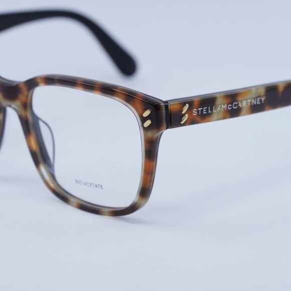 Stella McCartney SC50001I 099 Eyeglasses Havana Rectangle Frame 53mm - Picture 5 of 8